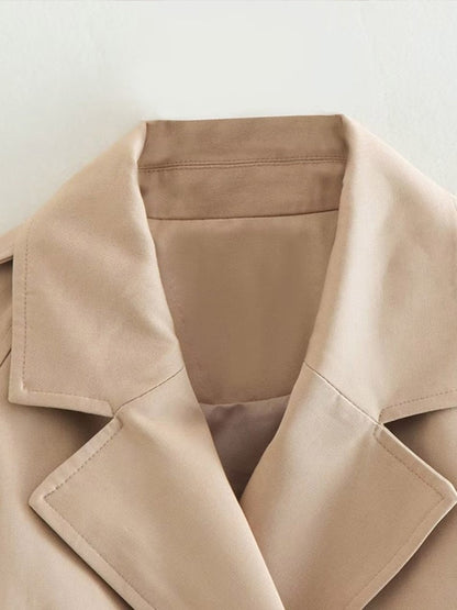 Korte Trenchcoat Voor dames
