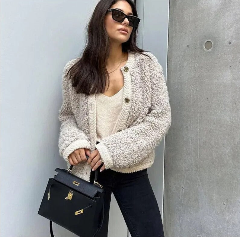 Elsee - Knusse Teddy Cardigan