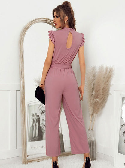 Jumpsuit met ceintuur