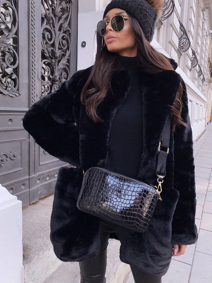 Norita - Faux Fur Jas - Perfect voor aankomende winter