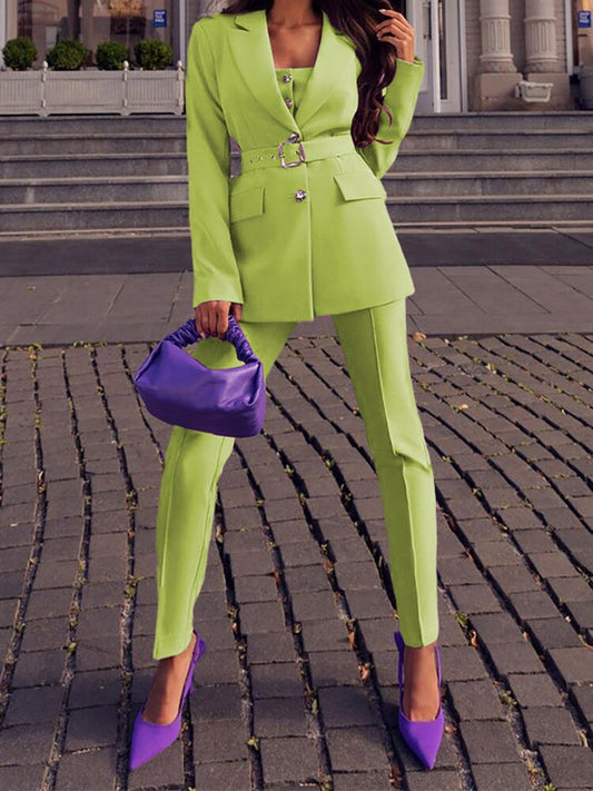 Two piece set suit