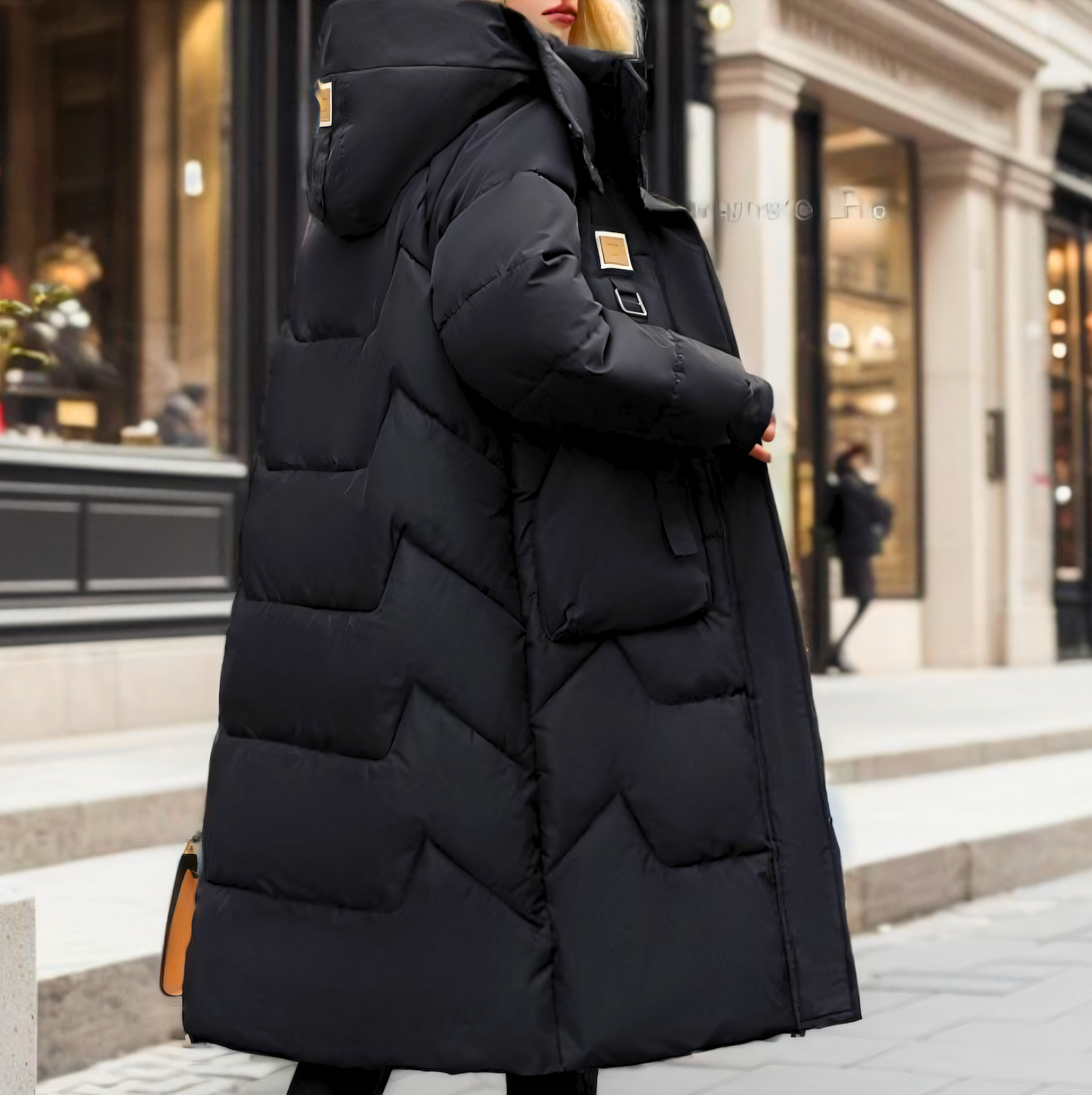 ModeParisienne® Jade - Lange Pufferjas