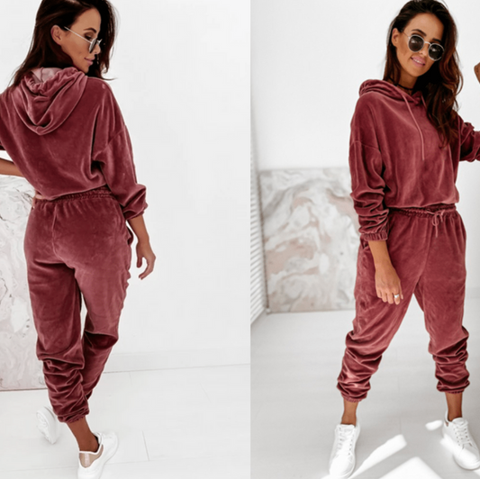 ModeParisienne® Abbie - Velvet Trainingspak | Zacht & Robuust