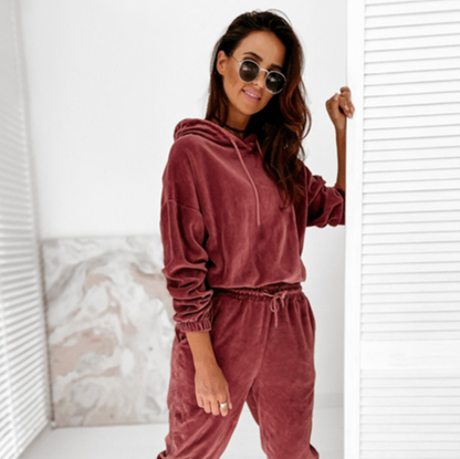 ModeParisienne® Abbie - Velvet Trainingspak | Zacht & Robuust