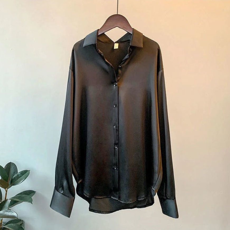 Satijnen Dames blouse