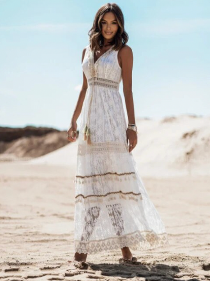 Bella - boho maxi jurk