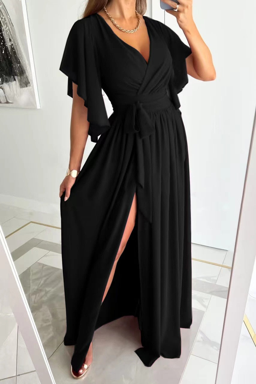 Maxi jurk met split