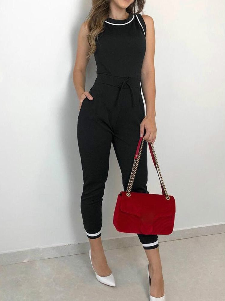 Zwarte jumpsuit