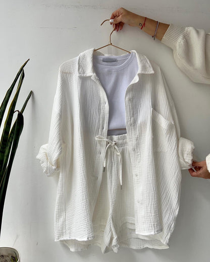 Two piece set blouse