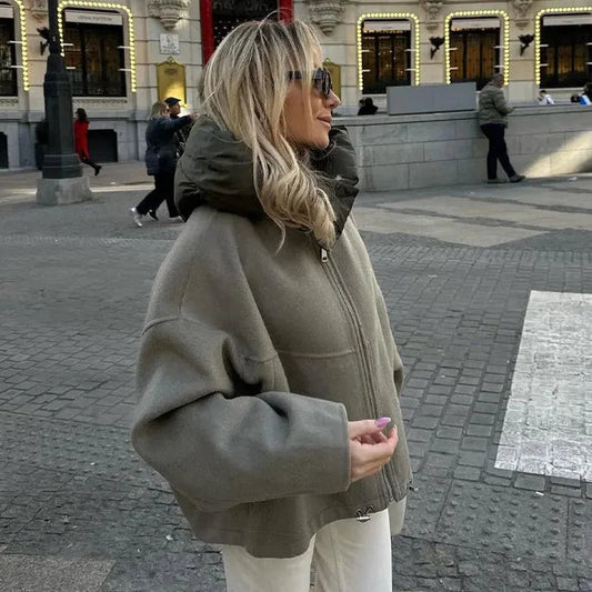Lutie - Casual los damesjack met capuchon
