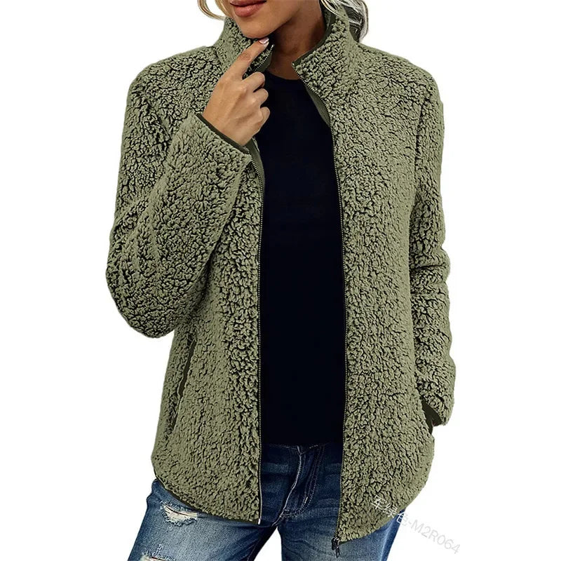 ModeParisienne® Olivia - Fleecejas voor Dames