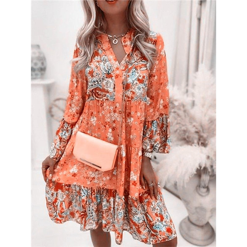 Flare jurk