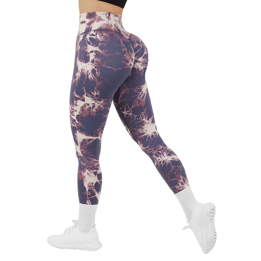 Hoge taille opstaande legging voor dames