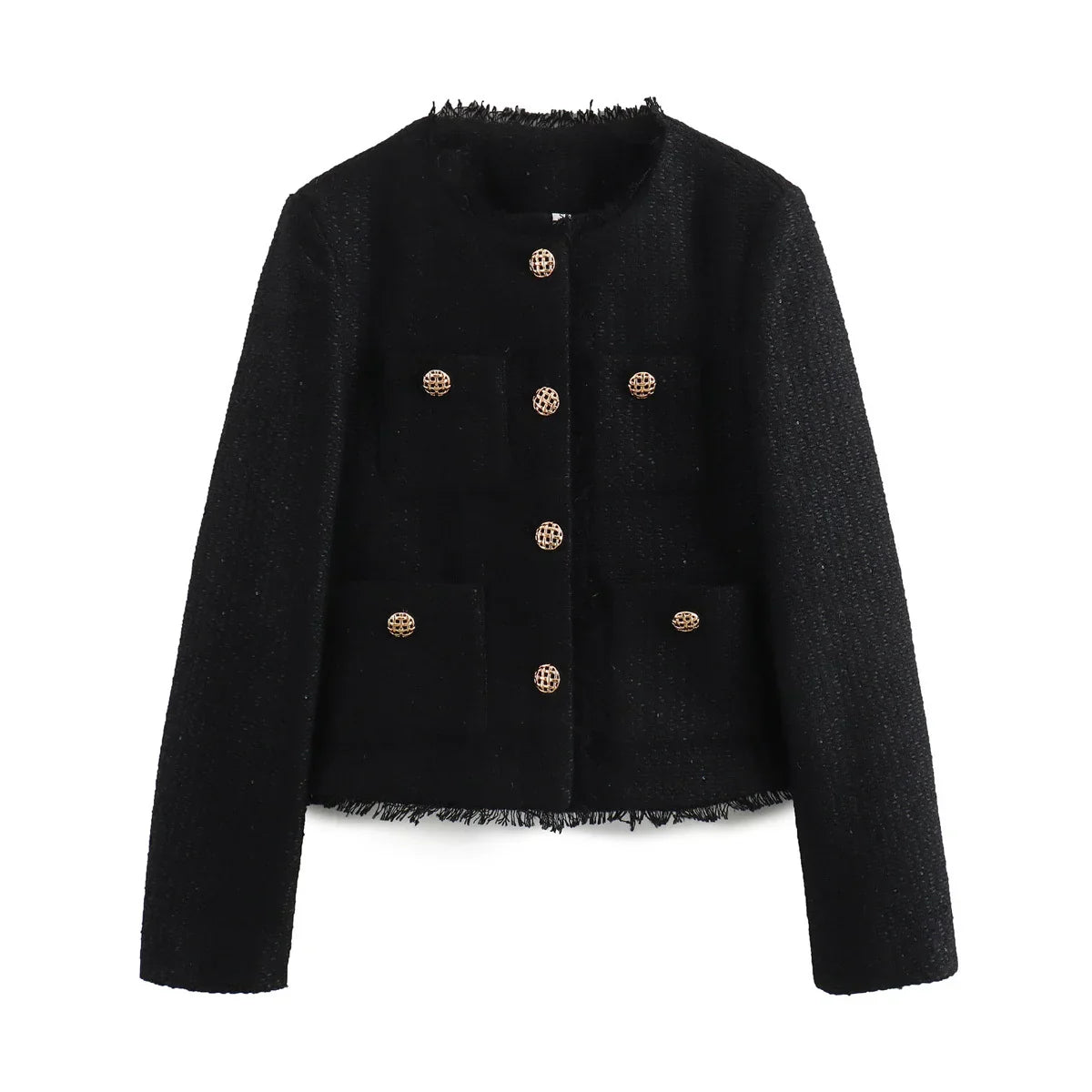 Chai Tweed Blazer | Chique wollen tussenjas voor dames