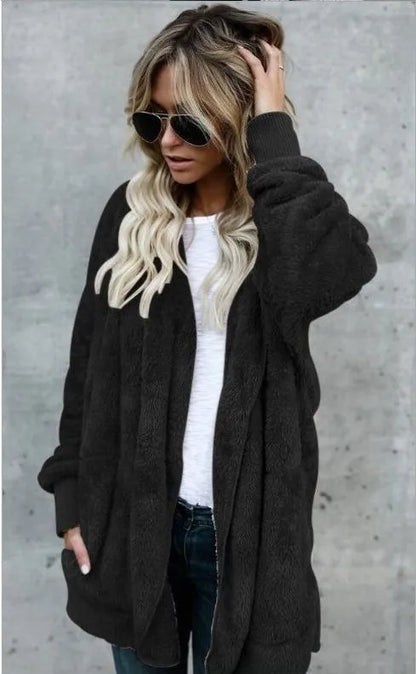 Lovie - Warme oversized Fleece-Jas voor Dames