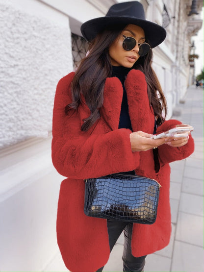 Norita - Faux Fur Jas - Perfect voor aankomende winter