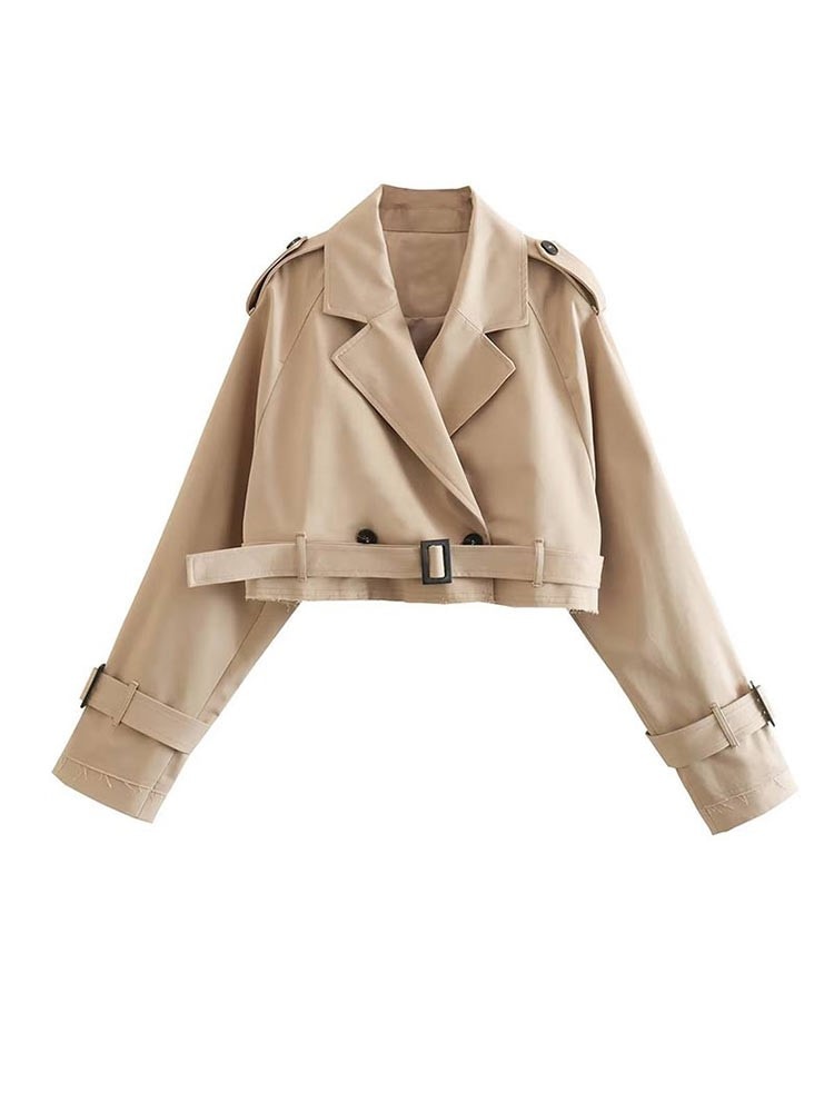 Korte Trenchcoat Voor dames