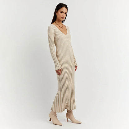 Ginevra™ - Gebreide maxi jurk