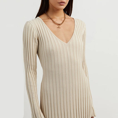 Ginevra™ - Gebreide maxi jurk