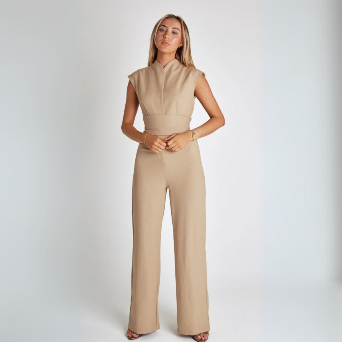 Julia | mouwloze jumpsuit voor dames