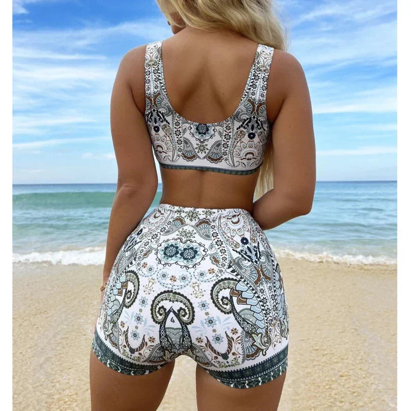Merry - Tankini Sets met Zomermotieven voor Vrouwen