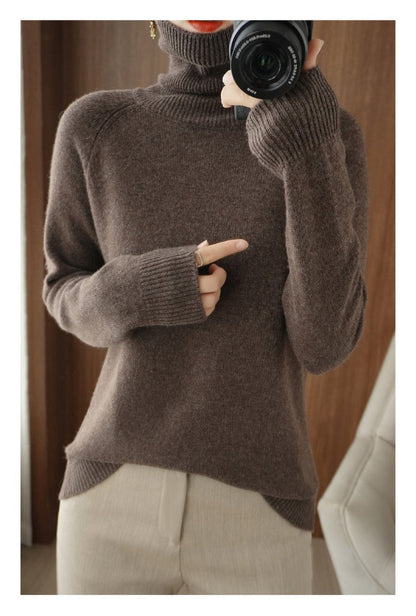 Caudalie Coltrui | Super zachte wintertrui voor dames-Rollkragenpullover