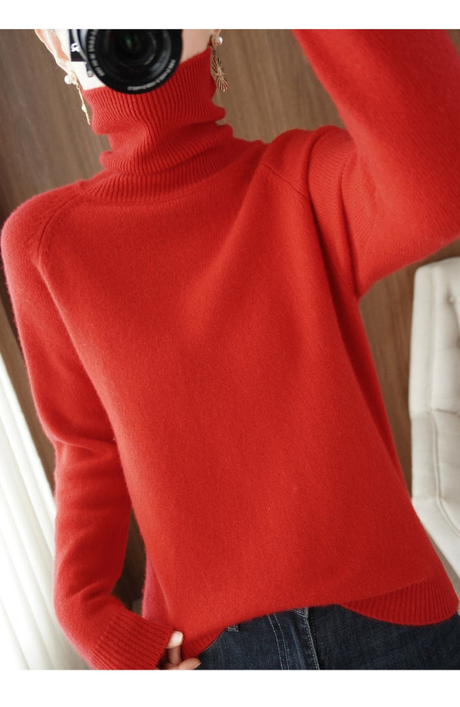 Caudalie Coltrui | Super zachte wintertrui voor dames-Rollkragenpullover