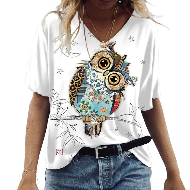 Sophia | casual t-shirts met uniek patroon