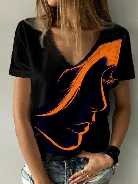 Sophia | casual t-shirts met uniek patroon