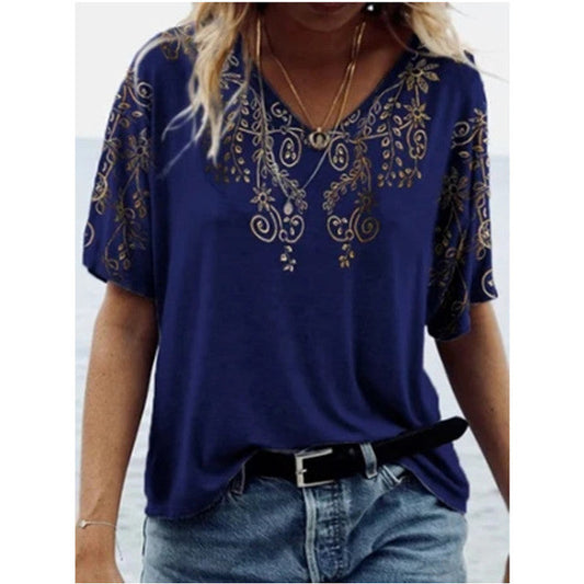 Sophia | casual t-shirts met uniek patroon