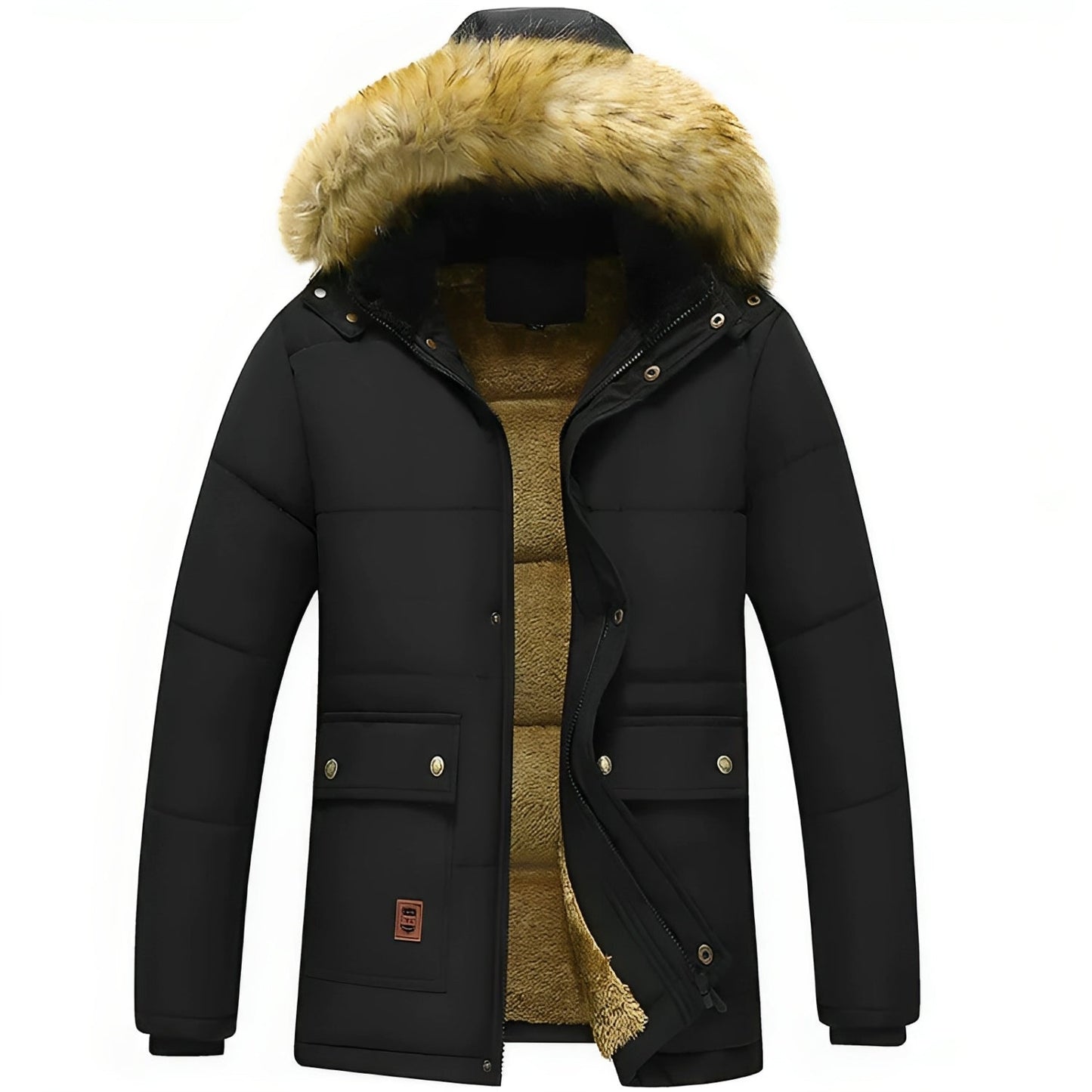 Bram - Luxe Gevoerde Parka Winterjas