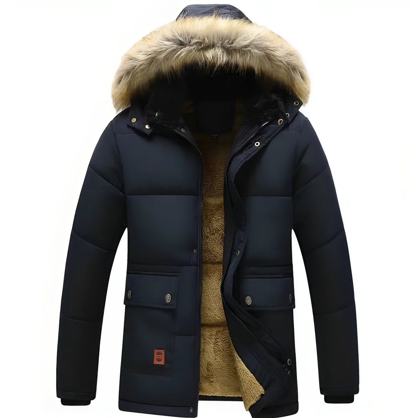 Bram - Luxe Gevoerde Parka Winterjas