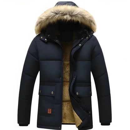Bram - Luxe Gevoerde Parka Winterjas
