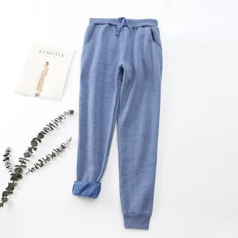 Stephania - Joggingbroek met fleecevoering en zakken