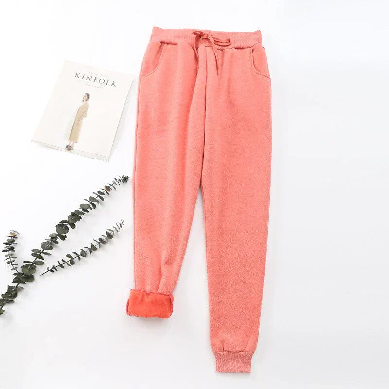 Stephania - Joggingbroek met fleecevoering en zakken