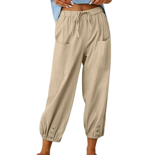 ModeParisienne® Kira - Stijlvolle Linnenbroek