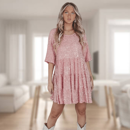Sophie | De beste elegante sprankelende feestjurk