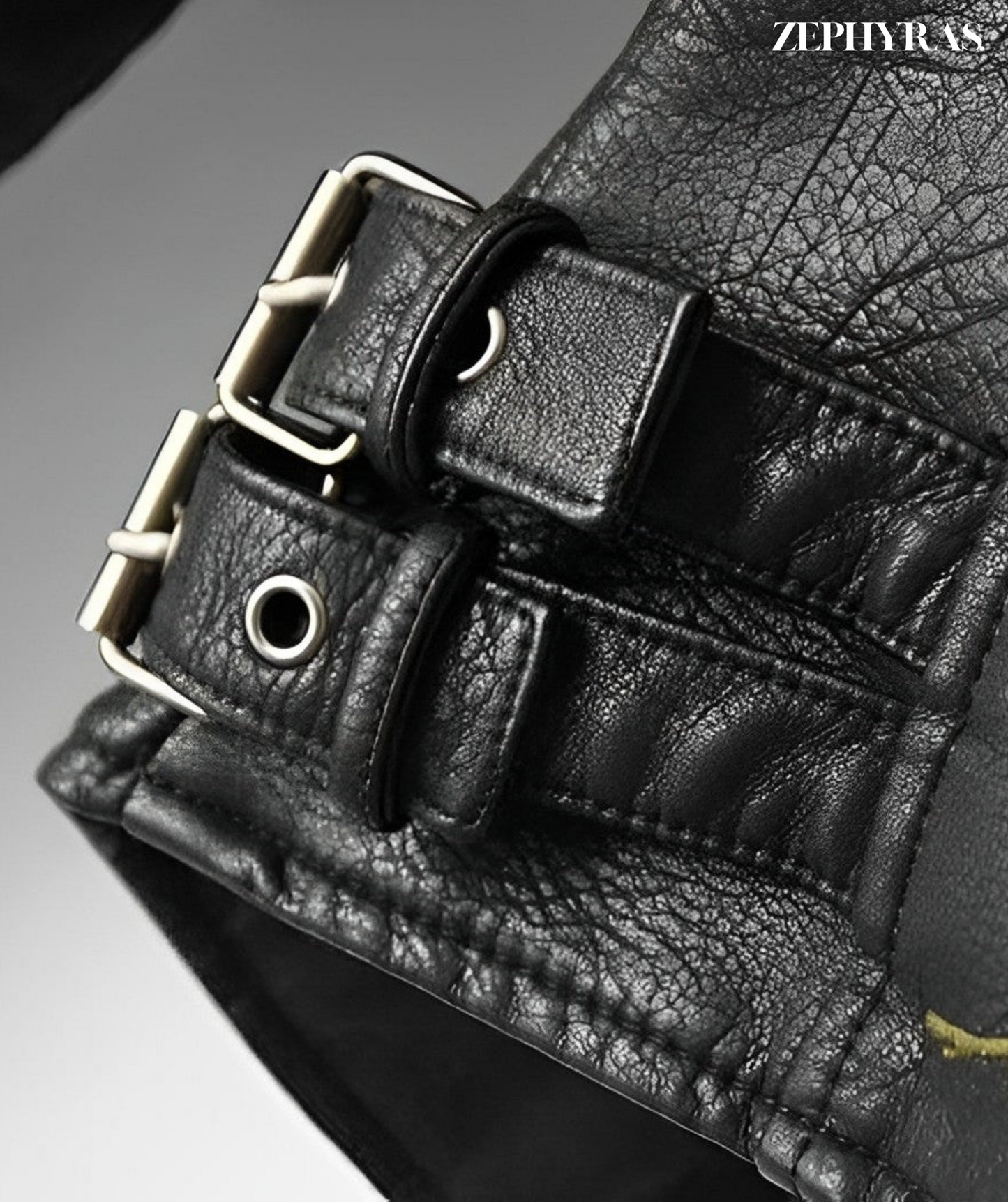 ModeParisienne® Rosa - Dames Florale Leren Jas