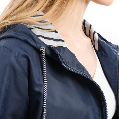 VADA | Hippe lange regenjas voor dames