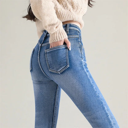 Elastisch Thermisch jeans voor vrouwen