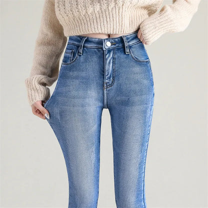 Elastisch Thermisch jeans voor vrouwen