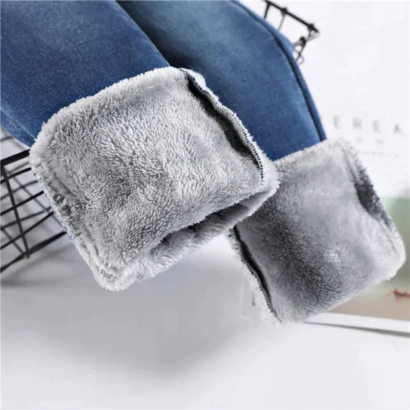 Elastisch Thermisch jeans voor vrouwen