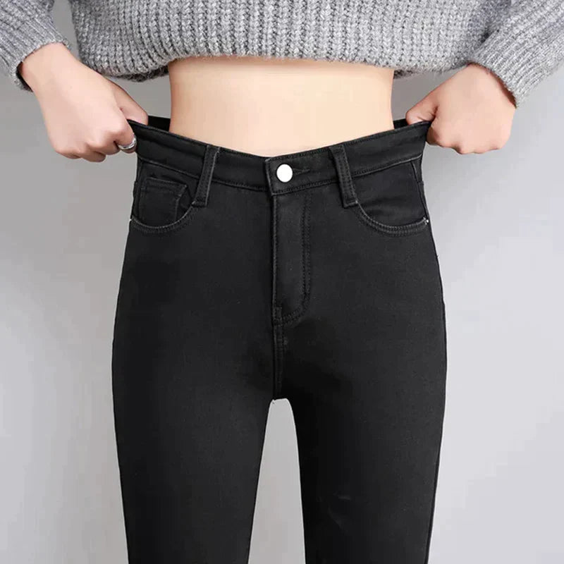 Elastisch Thermisch jeans voor vrouwen