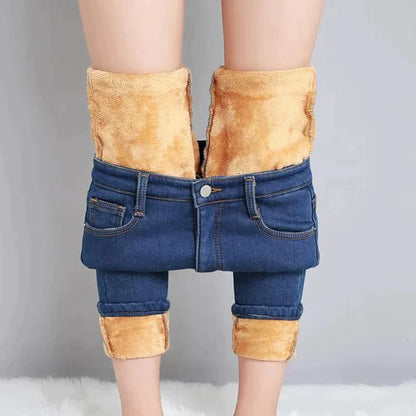Elastisch Thermisch jeans voor vrouwen