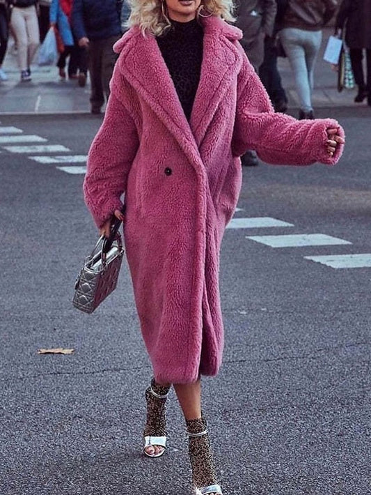 Winterjas van Pluche | Elegant & Comfortabel