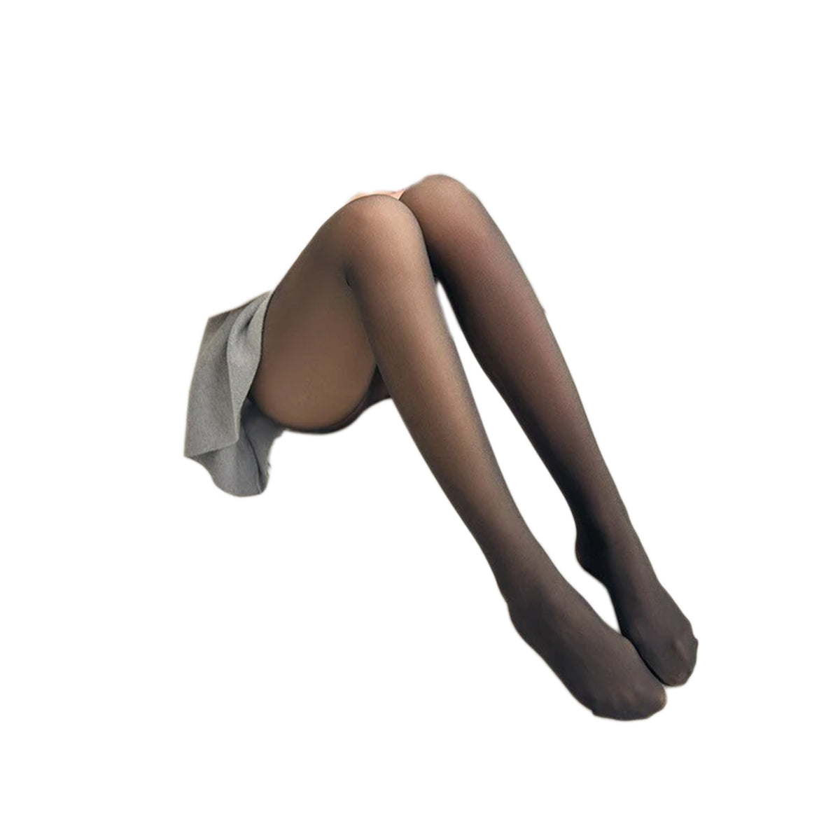 Wollen fleece leggings voor dames