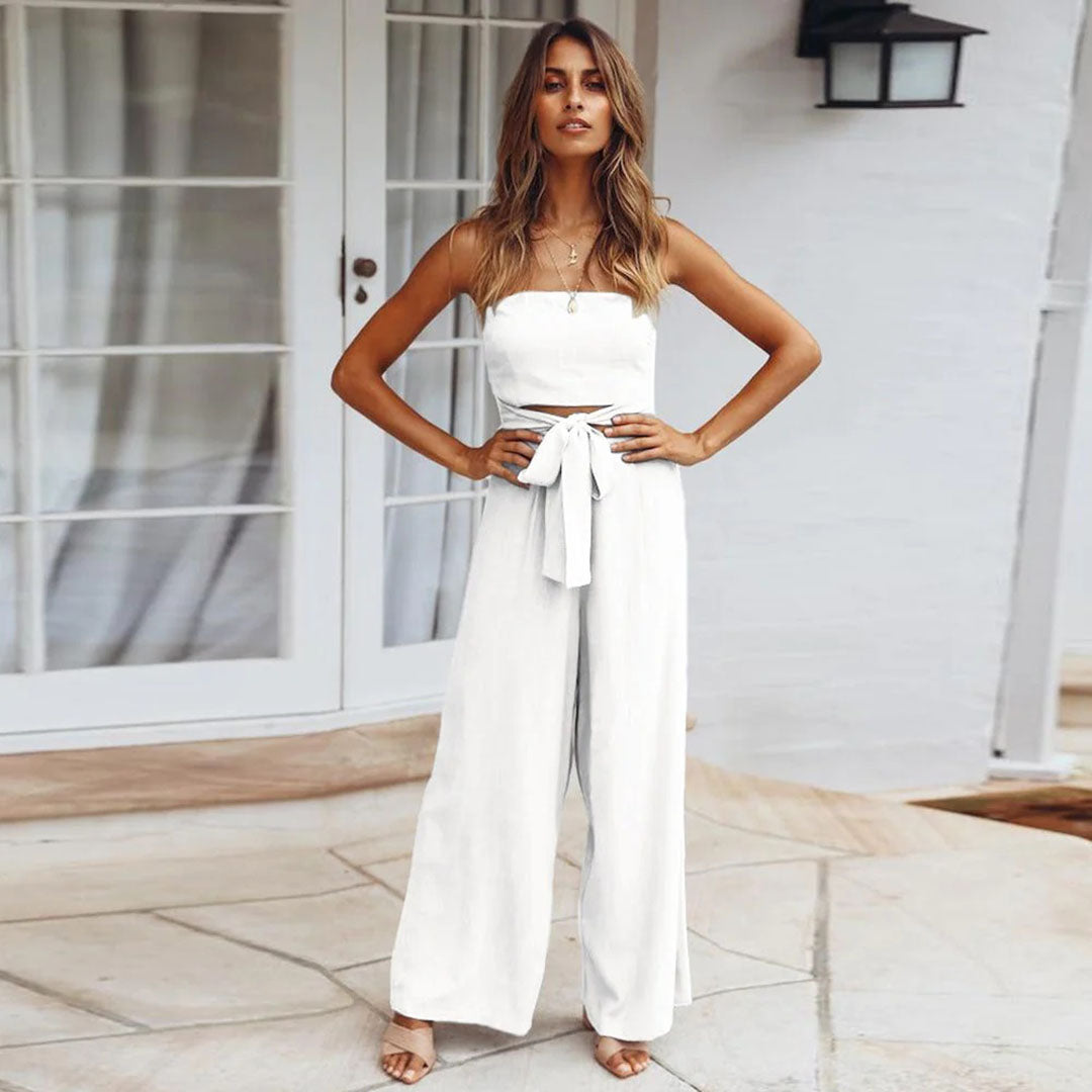 Jasmin | strapless elegante jumpsuit