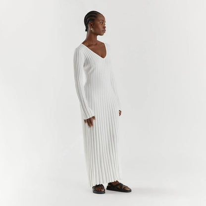 Ginevra™ - Gebreide maxi jurk