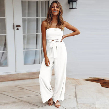 Jasmin | strapless elegante jumpsuit