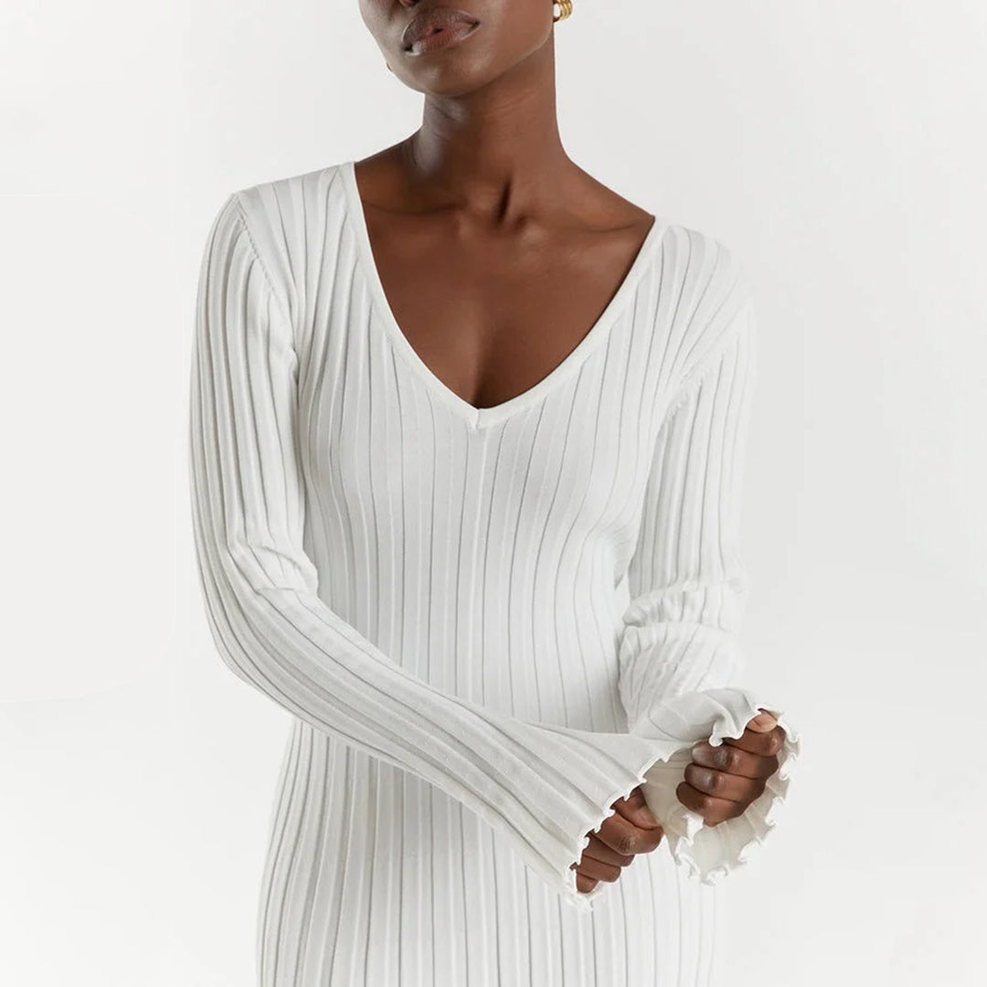 Ginevra™ - Gebreide maxi jurk
